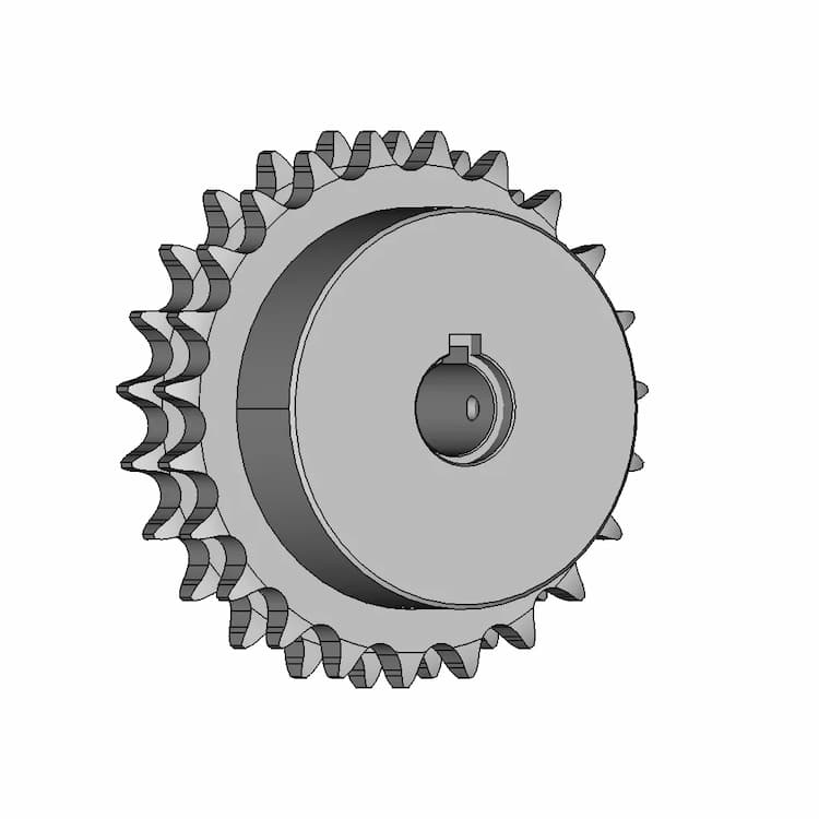 Sprocket 10B 2 23 Teeth - Downloadable CAD Representation