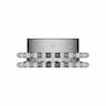 Sprocket 10B 2 23 Teeth - Downloadable CAD Representation_270_0_degree_snapshot