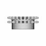 Sprocket 10B 2 23 Teeth - Downloadable CAD Representation_90_0_degree_snapshot