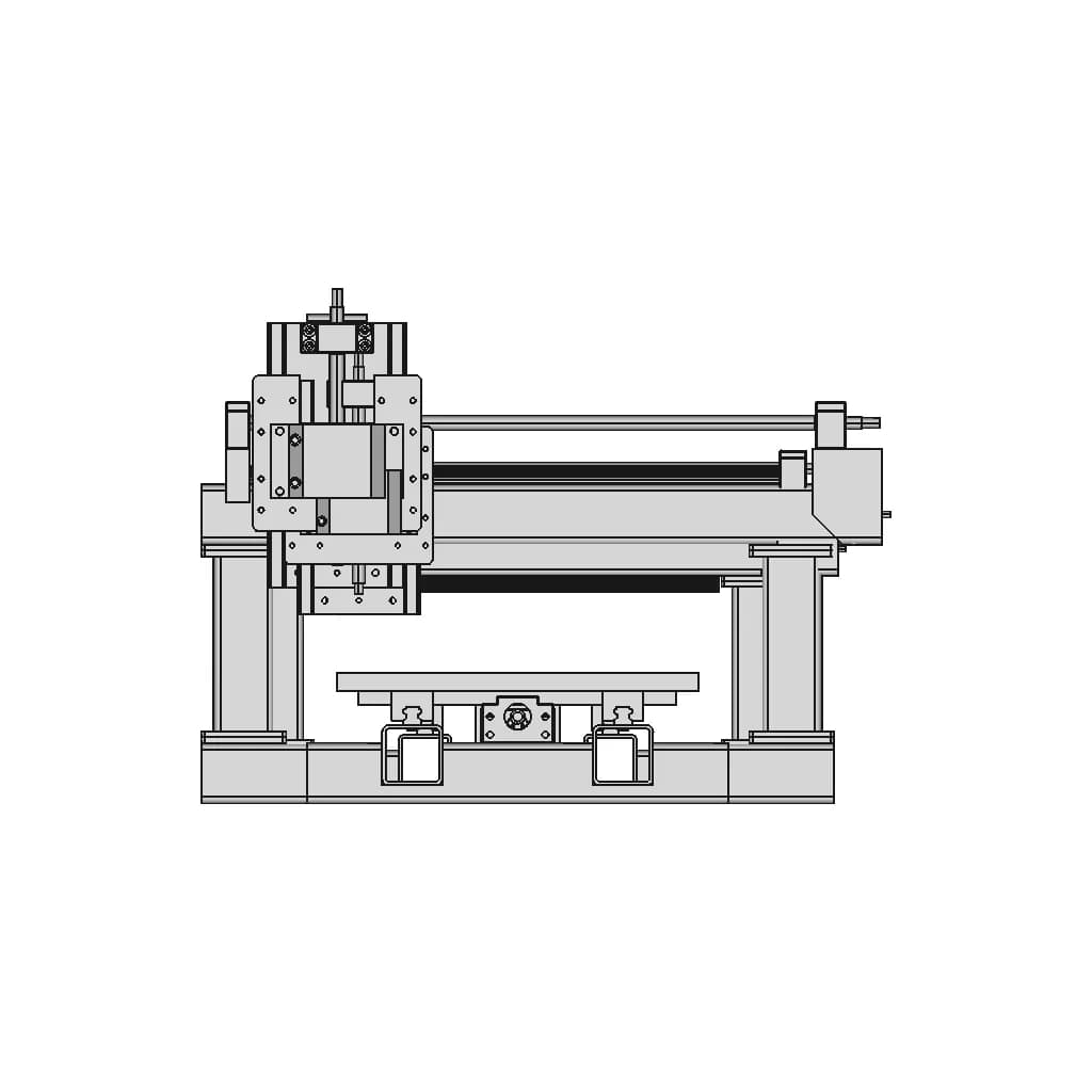 Desktop Cnc 300X250X90 | High-Quality CAD Model_0_0_degree_snapshot