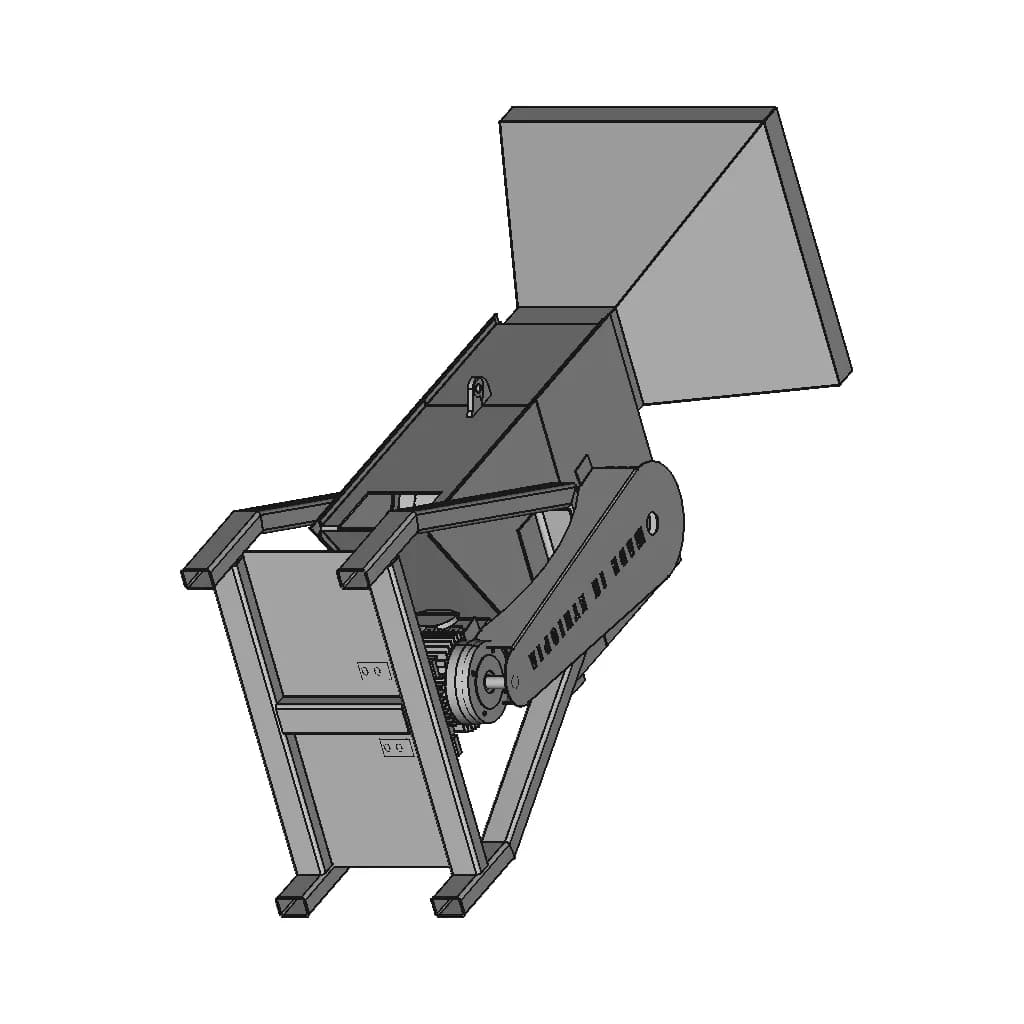 Hammer Mill | High-Quality CAD Model_60_30_degree_snapshot