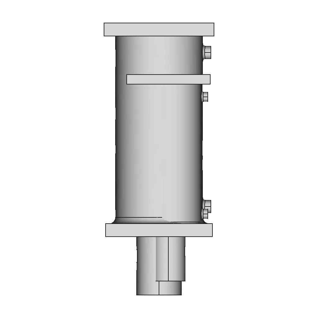Hydraulic Piston | High-Quality CAD Model_0_270_degree_snapshot