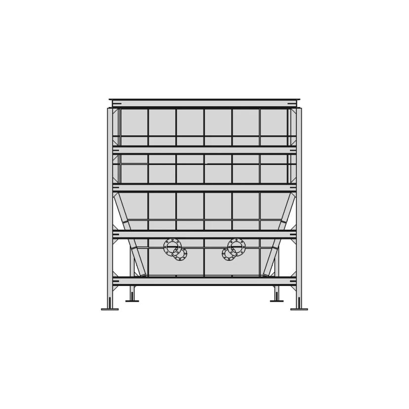 Heavy Duty Slurry Sump | High-Quality CAD Model