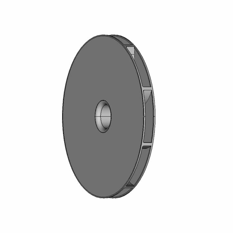 Closed Impeller - Standard Mechanical Component