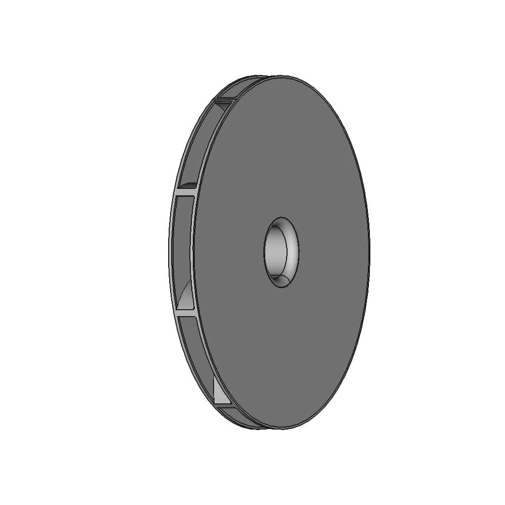 Closed Impeller - Standard Mechanical Component_60_30_degree_snapshot