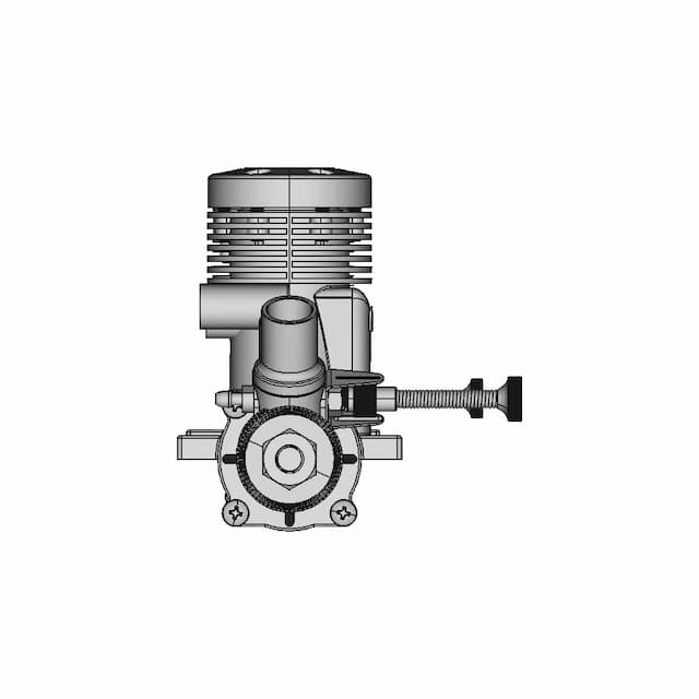 Enya35Bb Model Engine - Downloadable CAD Representation