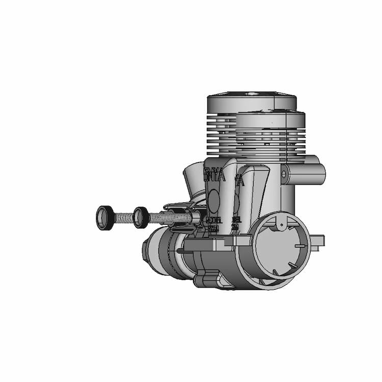 Enya35Bb Model Engine - Downloadable CAD Representation