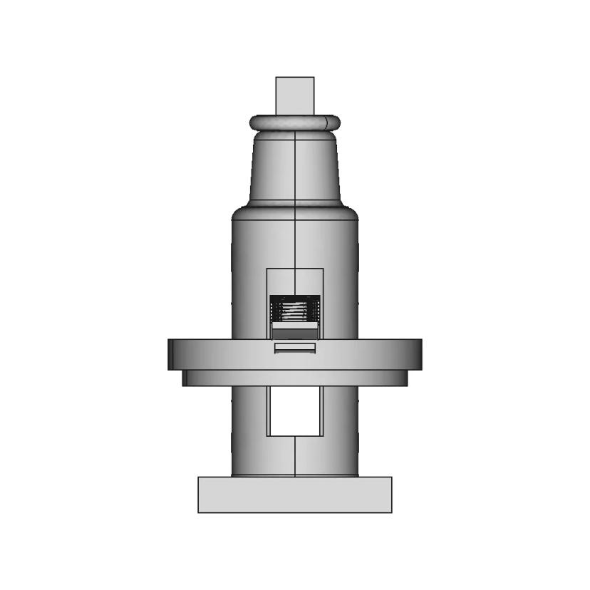 Single Tool Post Assembly | 3D Engineering Design File