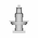 Single Tool Post Assembly | 3D Engineering Design File_0_270_degree_snapshot