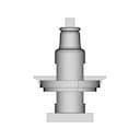 Single Tool Post Assembly | 3D Engineering Design File_0_90_degree_snapshot