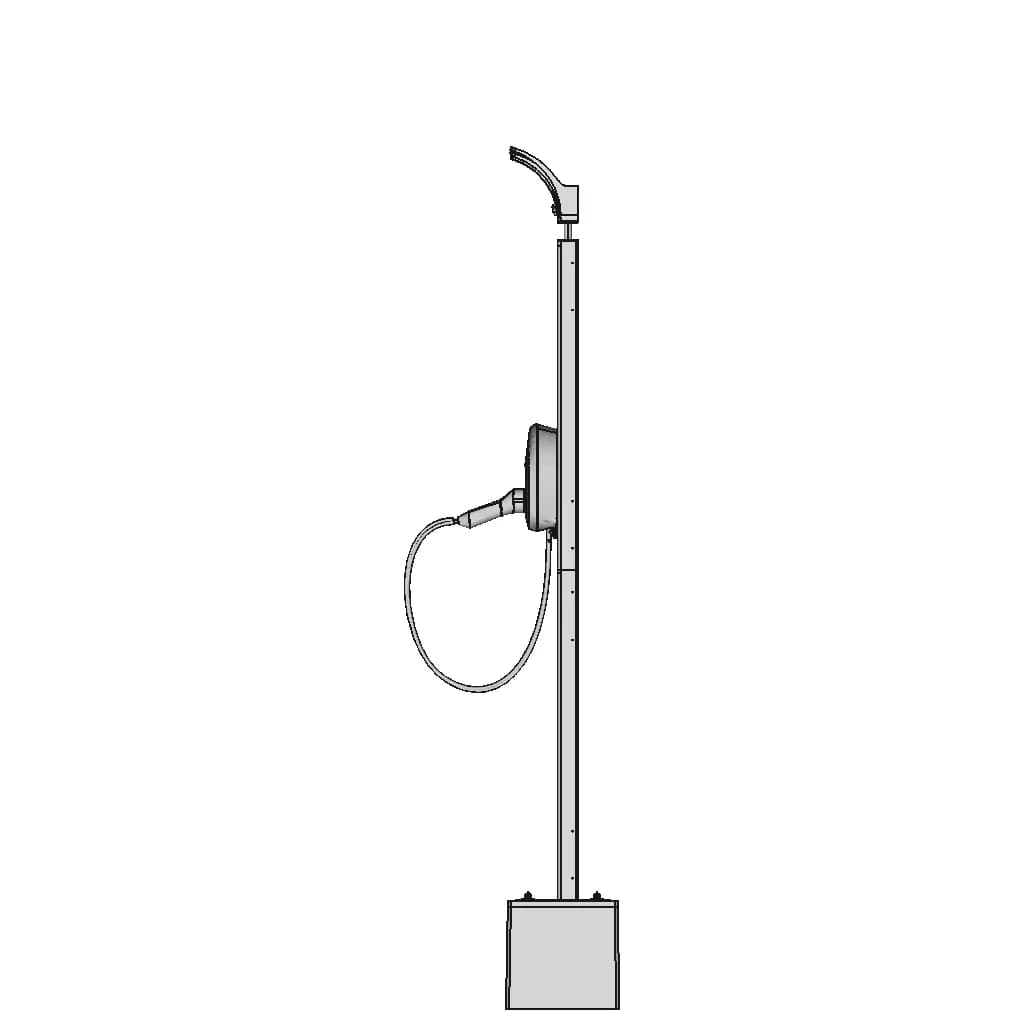 Electric Car Rack And Charging Station - Standard Mechanical Component_0_270_degree_snapshot