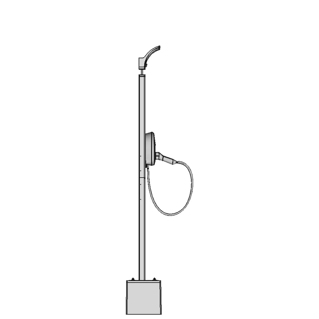 Electric Car Rack And Charging Station - Standard Mechanical Component_0_90_degree_snapshot