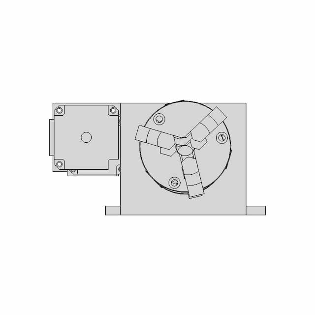 6040 Rotary Axis - Standard Mechanical Component