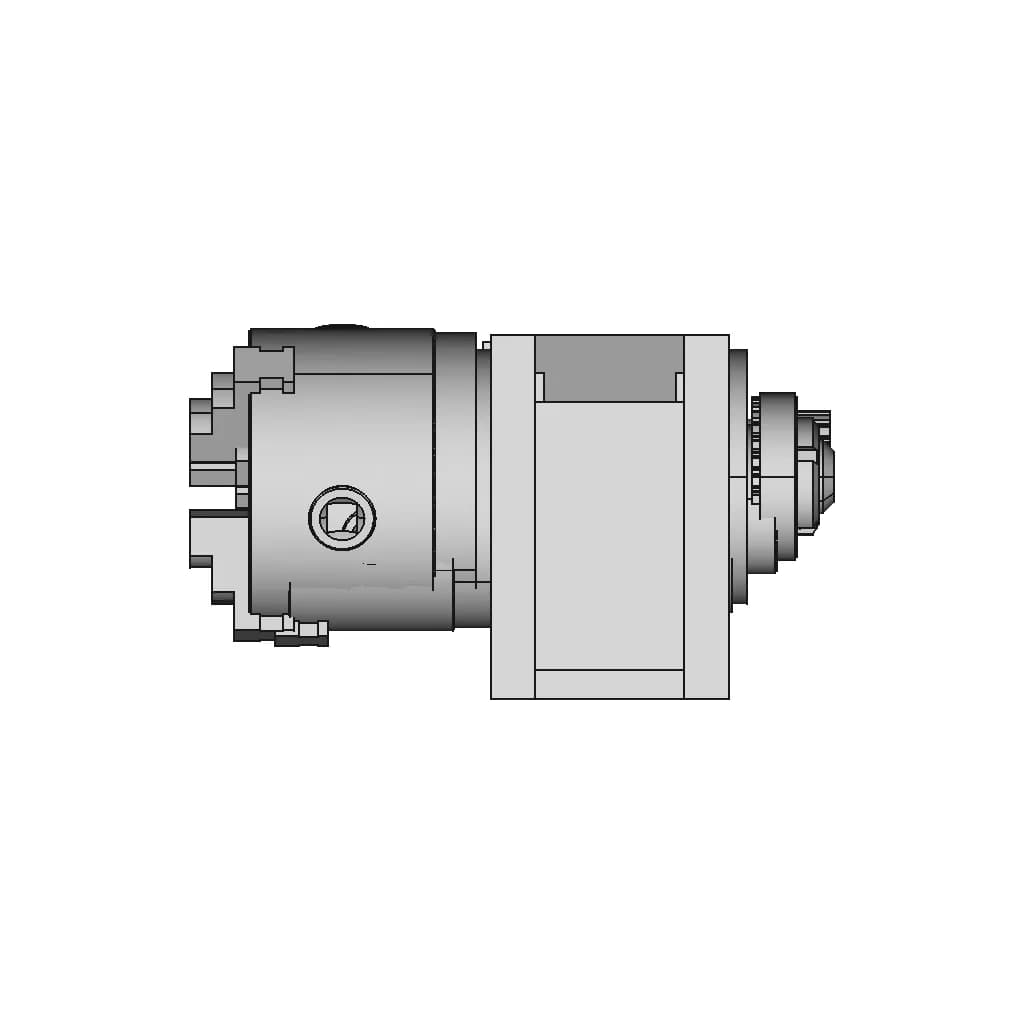 6040 Rotary Axis - Standard Mechanical Component_0_90_degree_snapshot