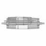Conveyor Roller With Metal Rods - Standard Mechanical Component_0_0_degree_snapshot