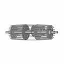 Conveyor Roller With Metal Rods - Standard Mechanical Component_60_30_degree_snapshot