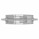 Conveyor Roller With Metal Rods - Standard Mechanical Component_90_0_degree_snapshot