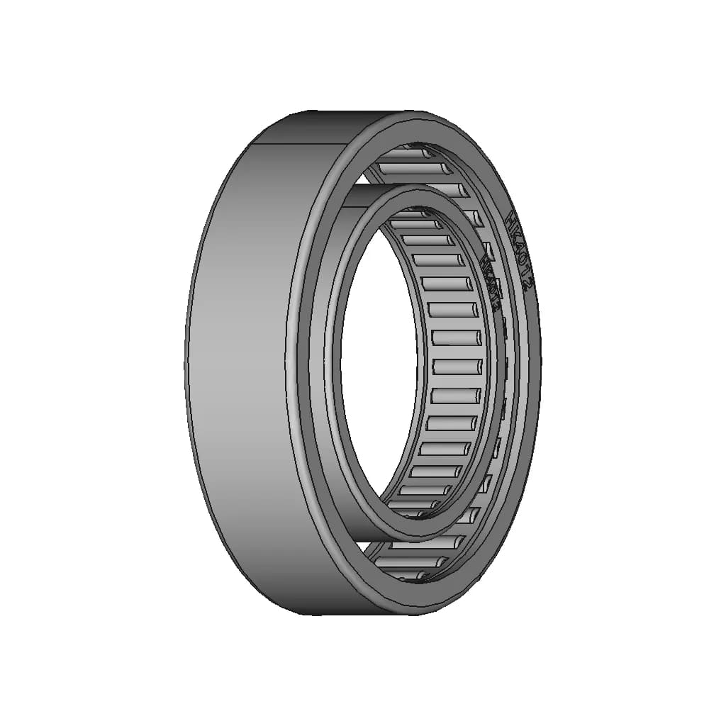 Needle Roller Bearings Hk4012 - Downloadable CAD Representation_60_30_degree_snapshot
