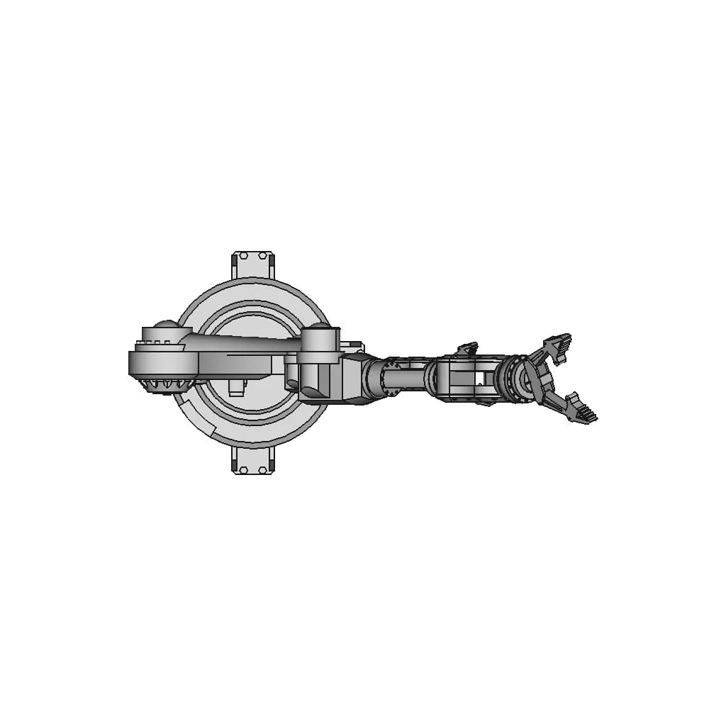 Robotic Arm And Grippers | 3D Engineering Design File_0_0_degree_snapshot