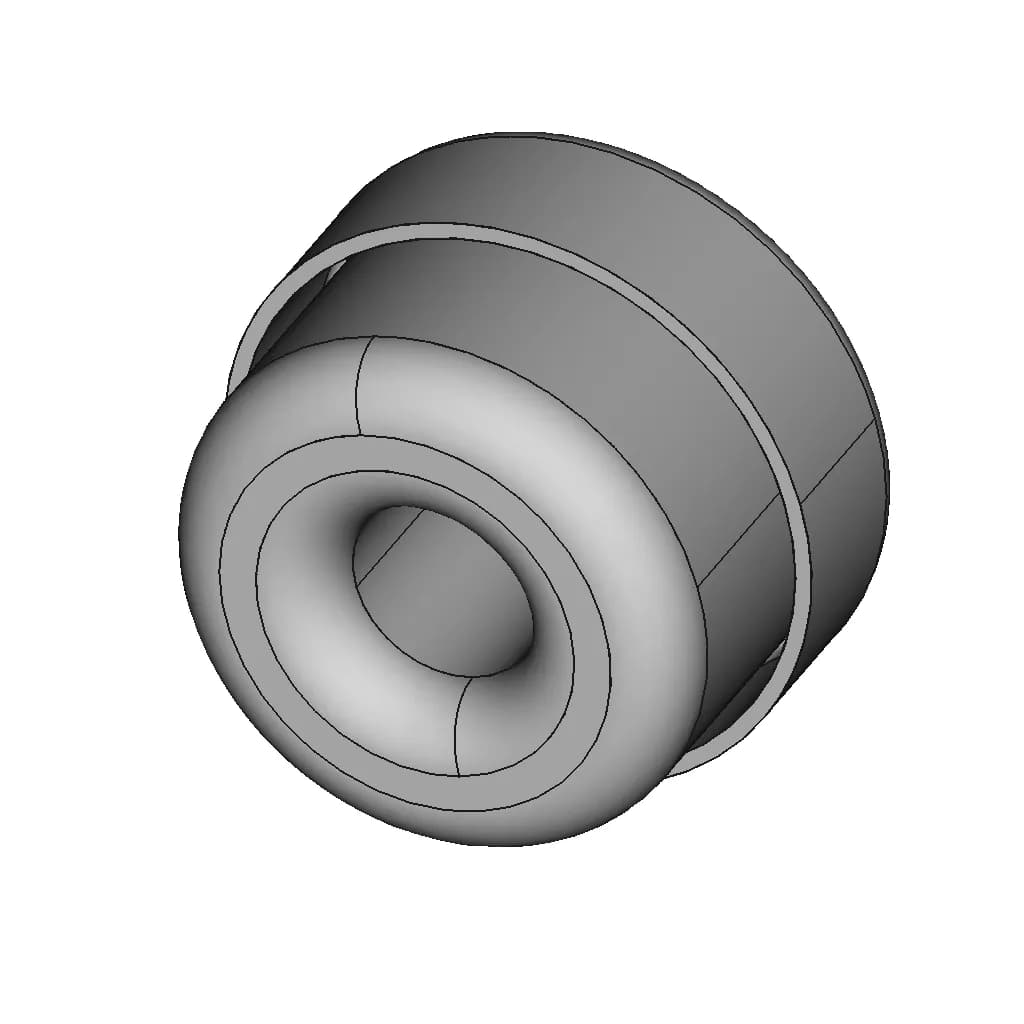 Svs Sound Path Subwoofer Feet | 3D Engineering Design File_60_30_degree_snapshot
