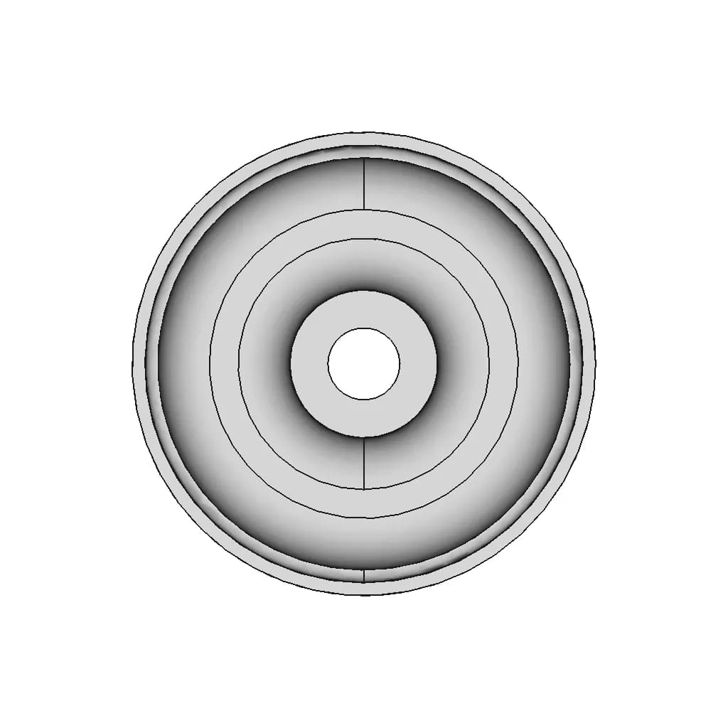 Svs Sound Path Subwoofer Feet | 3D Engineering Design File_90_0_degree_snapshot
