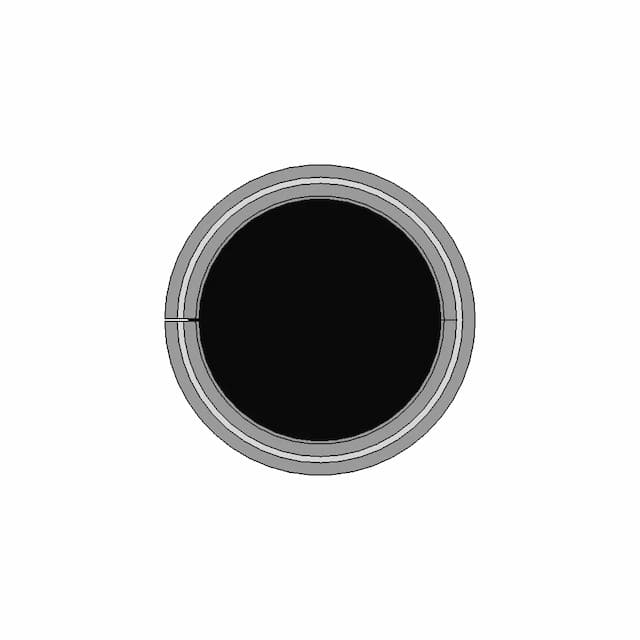 Sleeve Bearing 8 Mm Bore 10 Mm Od 15 Mm Length - Downloadable CAD Representation