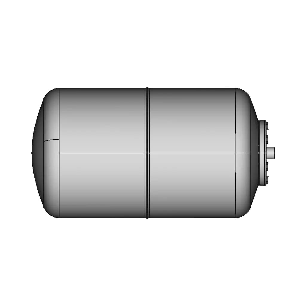 Pressure Vessel - Standard Mechanical Component_0_270_degree_snapshot