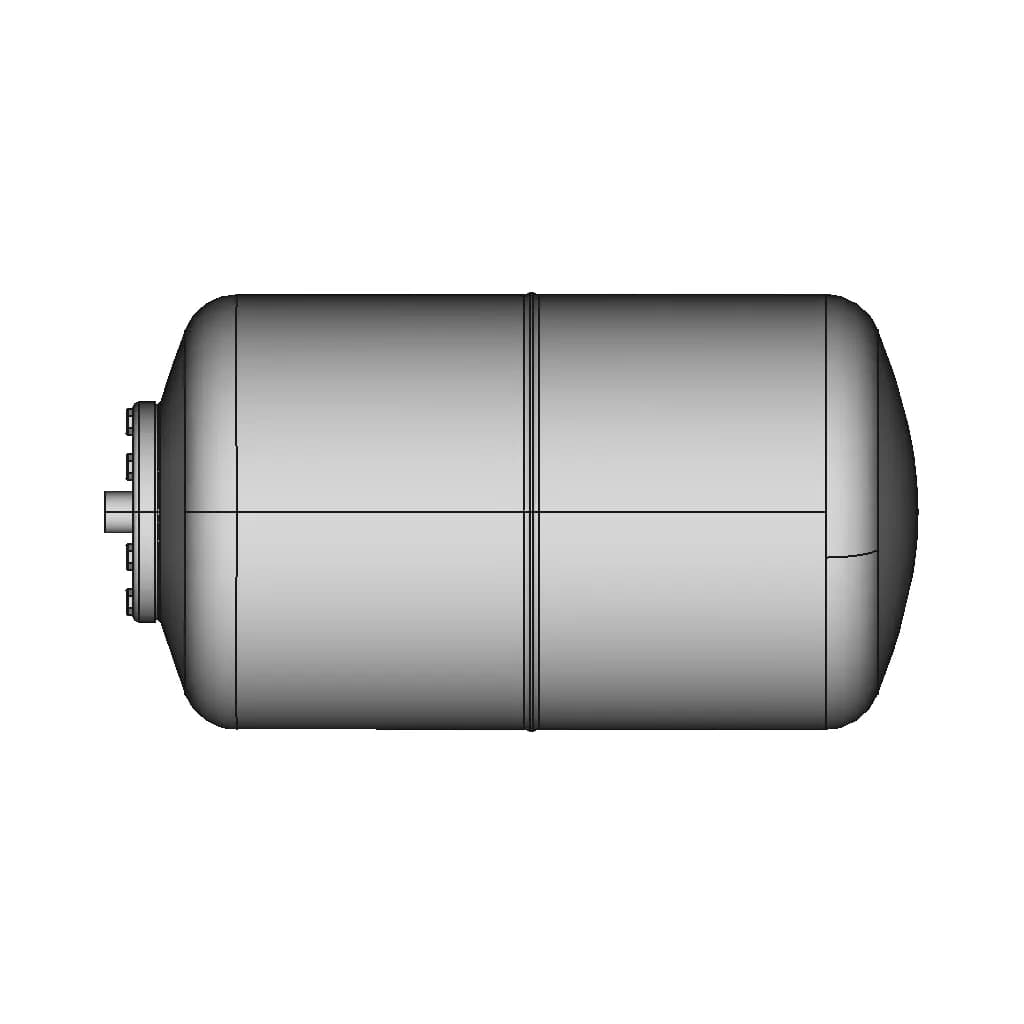 Pressure Vessel - Standard Mechanical Component_0_90_degree_snapshot