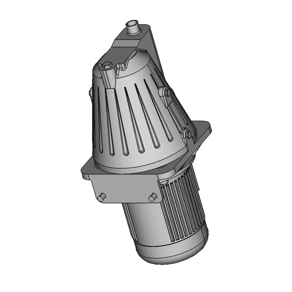 Peripheral Pump | High-Quality CAD Model_60_30_degree_snapshot