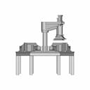 Hot Box Casting Molder Machine - Standard Mechanical Component_0_90_degree_snapshot