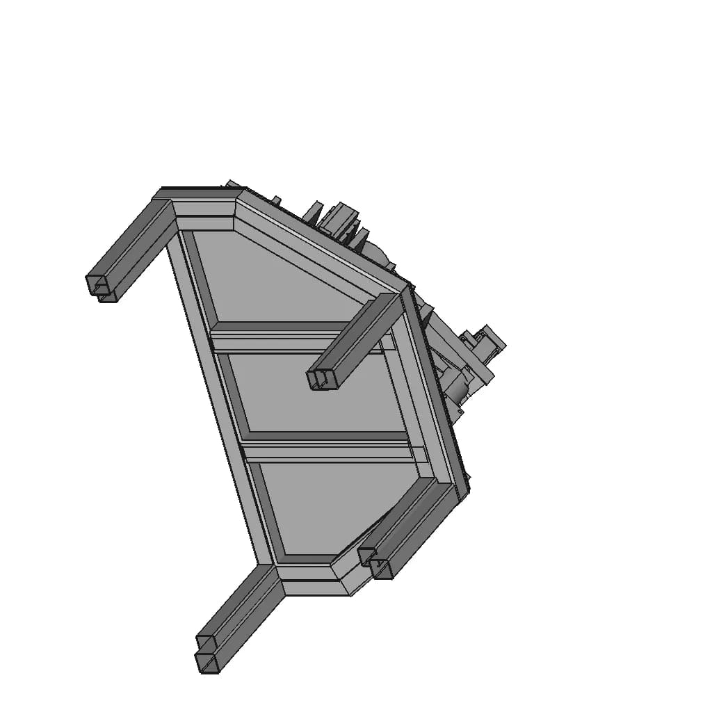 Hot Box Casting Molder Machine - Standard Mechanical Component_60_30_degree_snapshot