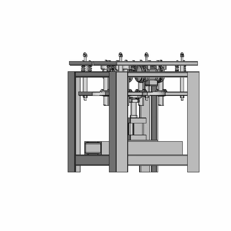 Sand Casting Molder Machine | High-Quality CAD Model