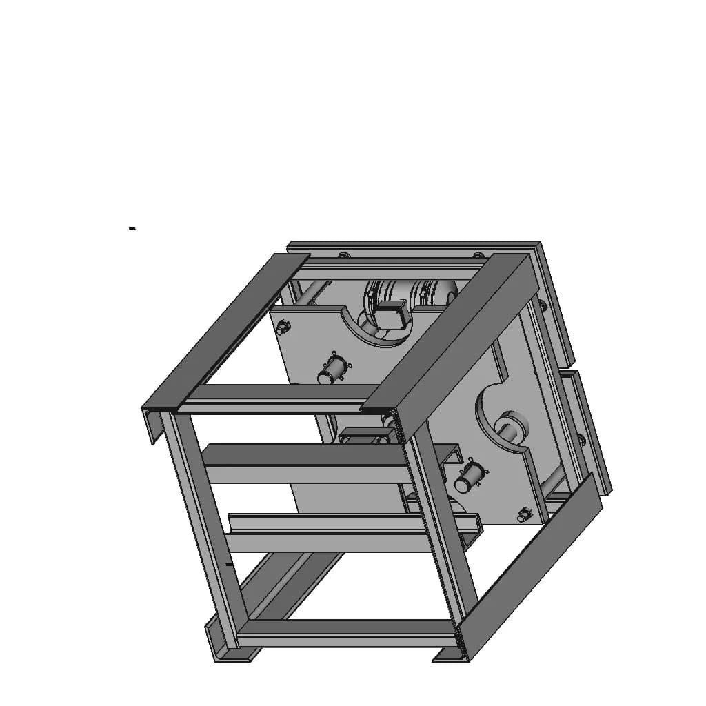 Sand Casting Molder Machine | High-Quality CAD Model_60_30_degree_snapshot