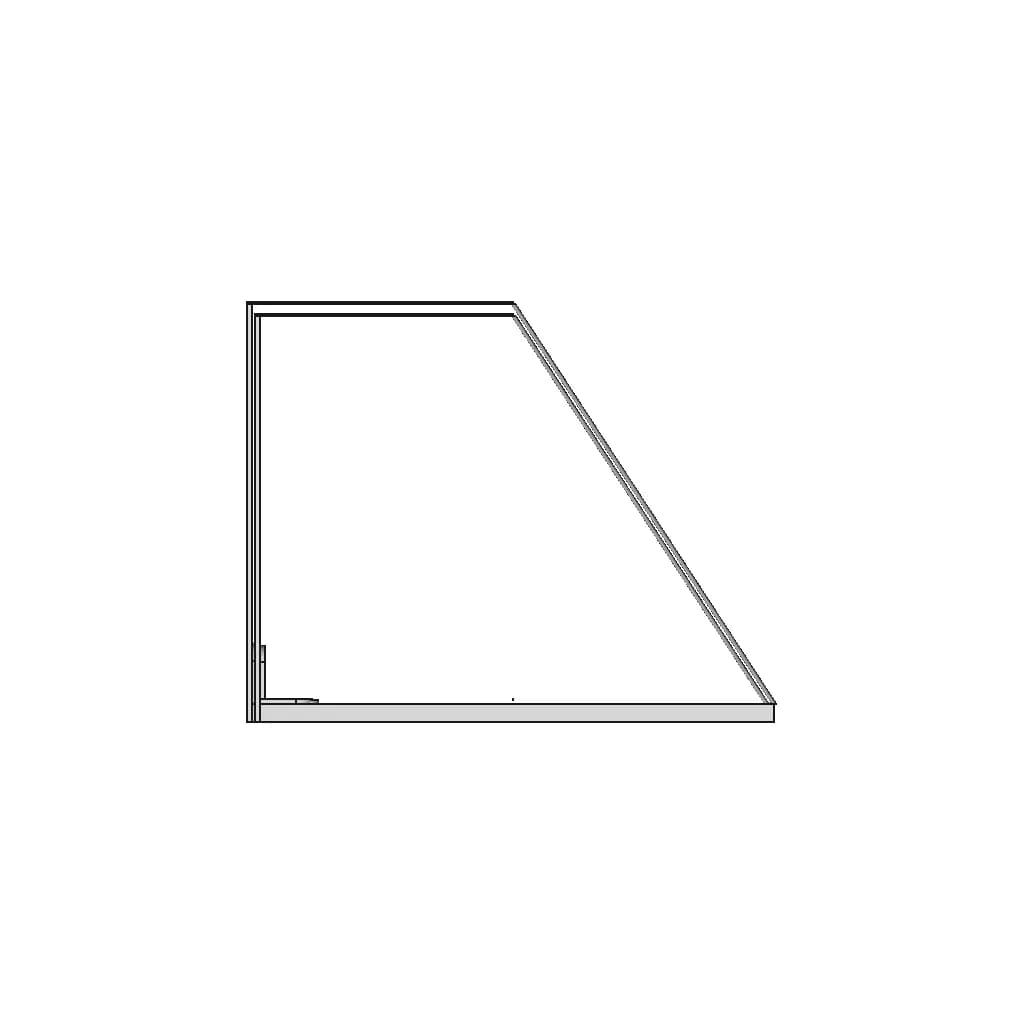 Prateleira Suspensa Por Suportes E Cabo - Downloadable CAD Representation_0_0_degree_snapshot