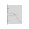 Prateleira Suspensa Por Suportes E Cabo - Downloadable CAD Representation_270_0_degree_snapshot