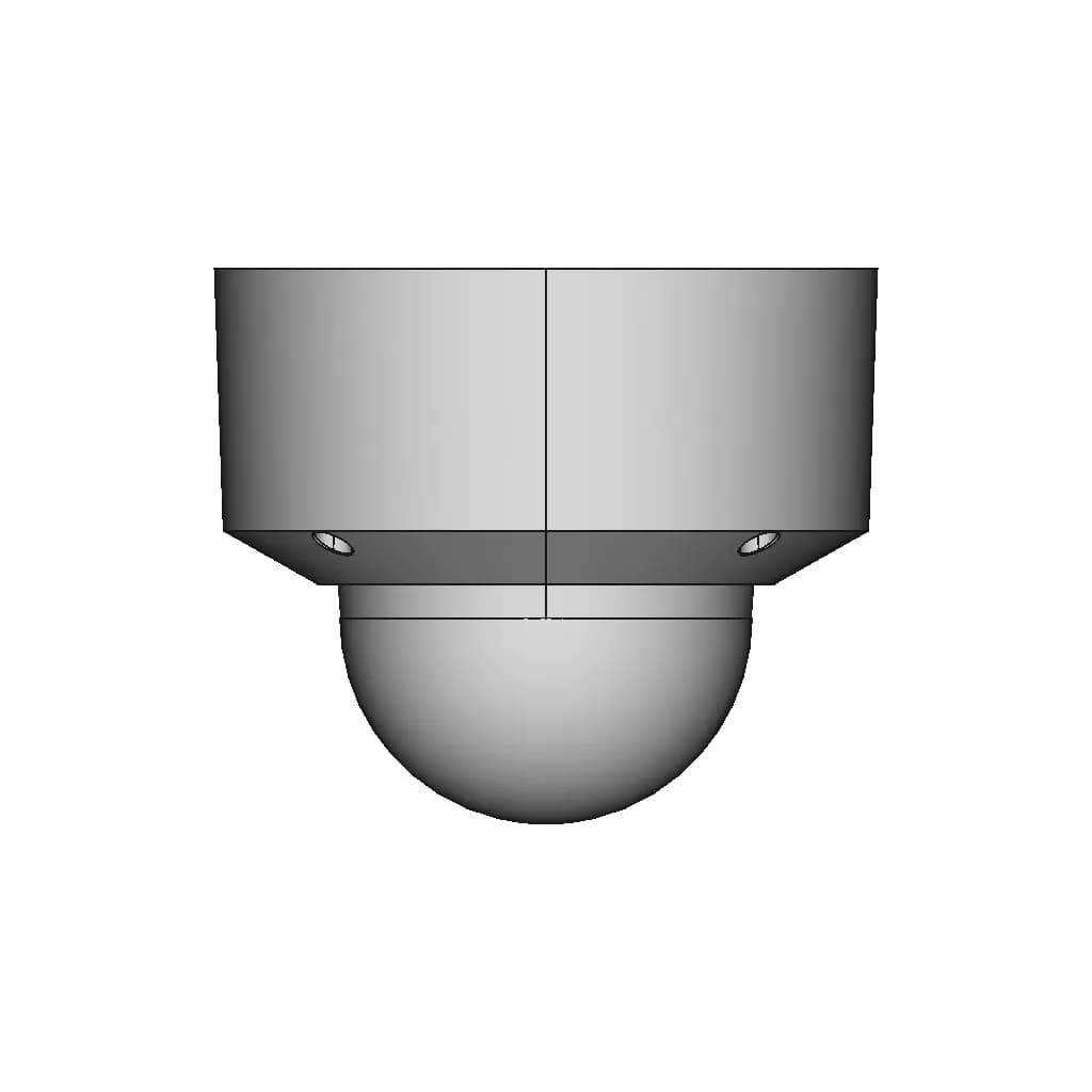 Nde 8703 Rx Flexidome 8100I X Series - Standard Mechanical Component_0_0_degree_snapshot
