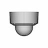 Nde 8703 Rx Flexidome 8100I X Series - Standard Mechanical Component_0_0_degree_snapshot