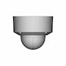 Nde 8703 Rx Flexidome 8100I X Series - Standard Mechanical Component_0_90_degree_snapshot