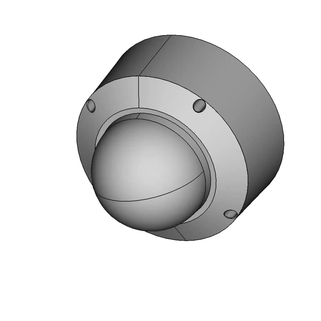Nde 8703 Rx Flexidome 8100I X Series - Standard Mechanical Component_60_30_degree_snapshot