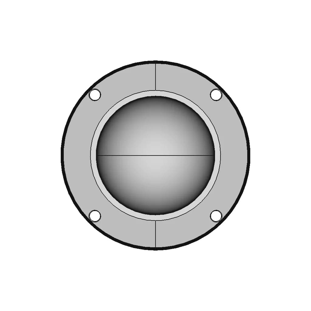 Nde 8703 Rx Flexidome 8100I X Series - Standard Mechanical Component_90_0_degree_snapshot