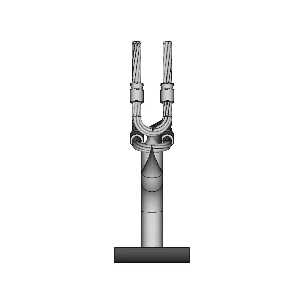 Olhal Com Dois Cabos De Aco | 3D Engineering Design File_0_270_degree_snapshot