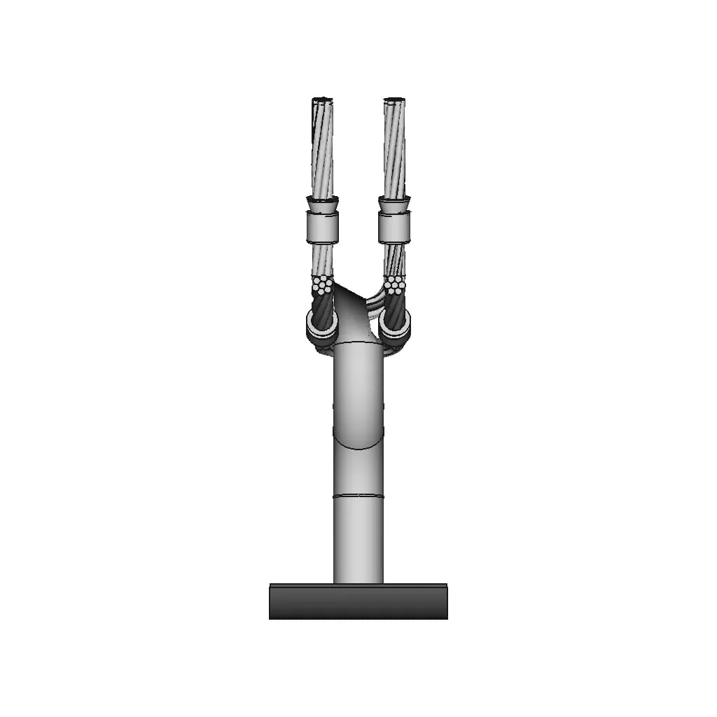Olhal Com Dois Cabos De Aco | 3D Engineering Design File_0_90_degree_snapshot