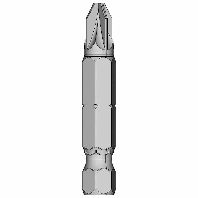 Bit Pz2 Cr V Pozidriv - Downloadable CAD Representation