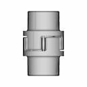 L65Xd41 Claw Clutch 14 9 Inner Diameter - Downloadable CAD Representation_0_270_degree_snapshot