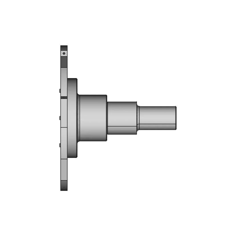 Cutting Head With Seven Teeth - Downloadable CAD Representation