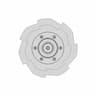 Cutting Head With Seven Teeth - Downloadable CAD Representation_0_90_degree_snapshot