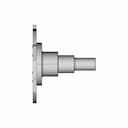 Cutting Head With Seven Teeth - Downloadable CAD Representation_270_0_degree_snapshot
