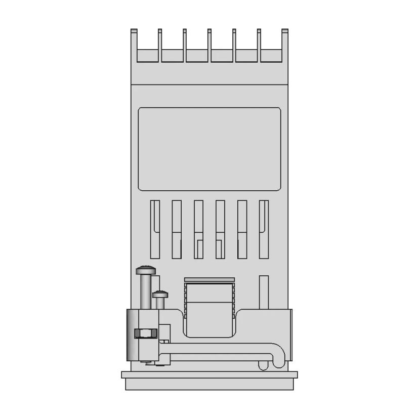 Omega Cn75 Series Temperature Controller - Downloadable CAD Representation
