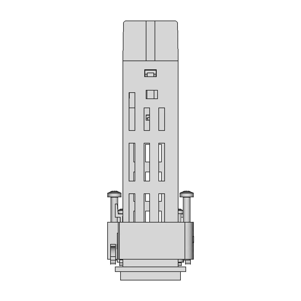 Omega Cn75 Series Temperature Controller - Downloadable CAD Representation_0_270_degree_snapshot