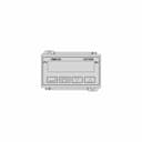 Omega Cn75 Series Temperature Controller - Downloadable CAD Representation_90_0_degree_snapshot